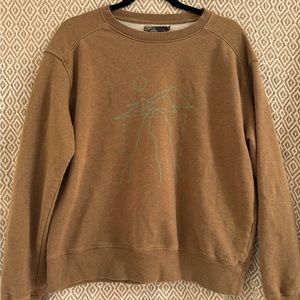 Prana Women’s Arise Decend Sweatshirt Brown Medium